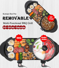 REDUCED  NEW Korean Type Grill Multi Grill $100