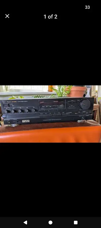 Fisher RS-605 AM/FM Stereo Receiver, View more