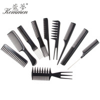 10 Style Anti-statique coiffure Detangle droite brosses à cheveu