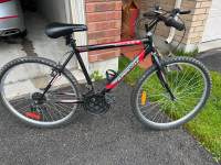 Gently used Mountain Bicycle 26”