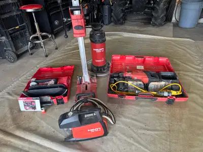 Hilti Cocrete Coring Setup. complete kit , View more