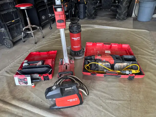 Hilti Cocrete Coring Setup. complete kit  in Power Tools in Regina - Image 2