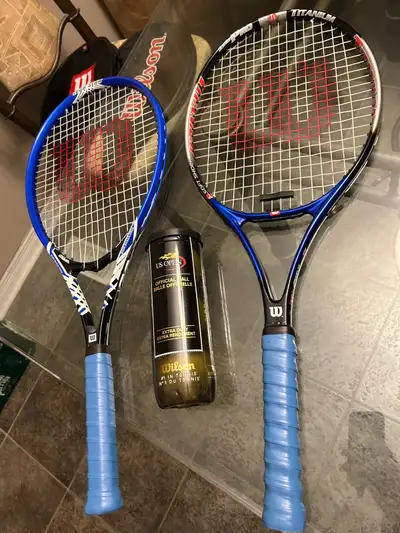 Wilson Titanium Pro & Tour Slam Tennis Rackets, View more
