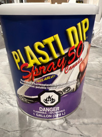 Plasti Dip spray BLACK 1 gallon (BNIB)