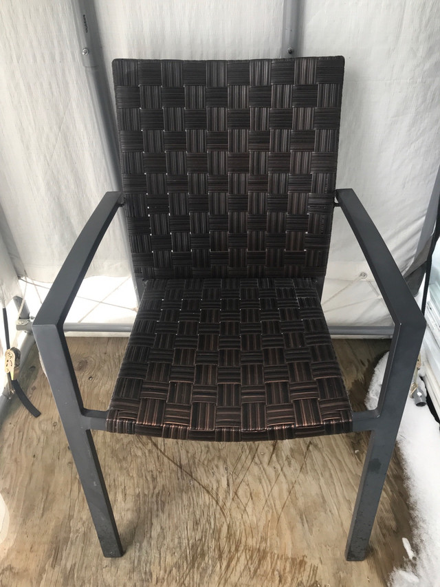 Outdoor/indoor chairs x 2 in Patio & Garden Furniture in Timmins