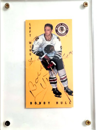 Bobby Hull Signed 1994-95 Parkhurst Tall Boys Hockey Card