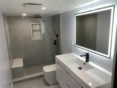 Bathroom, materials, View more