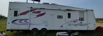 Great opportunity to build serious equity or customize a heavy-duty toy hauler exactly how you want...