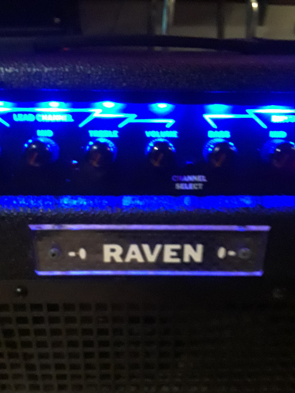 60 Watt Raven guitar amplifier in Amps & Pedals in Chatham-Kent - Image 3