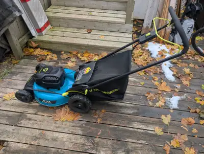 Yardworks 20” 12A Electric Corded Lawnmower For Sale, View more