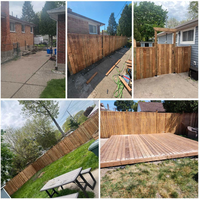 Deck and fence installations  in Renovations, General Contracting & Handyman in Windsor Region - Image 3