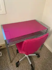 Barbie Pink Desk and Chair