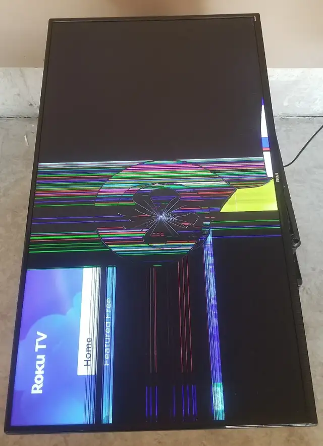 RCA 40" LED Roku Smart TV *For Fixing Or For Parts*