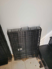 2 Dog Cages great to start crate training 