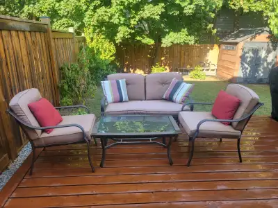 4 piece patio set, View more