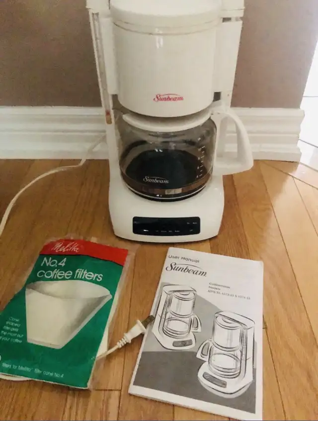 SUNBEAM COFFEE MAKER449234631551897600