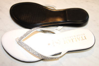 PRETTY BRAND NEW LADIES  RHINESTONE SANDALS