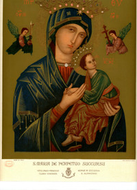 OUR LADY OF PERPETUAL HELP PRINT 13”x9”