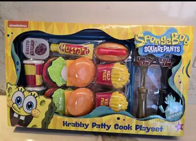 Krabby Patty Cook Set 27 Pieces