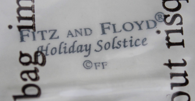 Fitz and Floyd Holiday Solstice Platter – New in Holiday, Event & Seasonal in Markham / York Region - Image 3