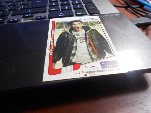 1-LOT DE 4 CARTES,GOON-DUR A CUIRE FILM 1992,HOCKEY. dans Loisirs et artisanat  à Longueuil/Rive Sud - Image 4