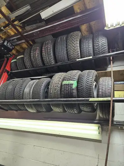 Helping a friend. He has lots of new and used snow tires and all seasons. Different sizes and makes....