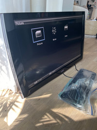 Vizio 43” TV with mounting gear & remote
