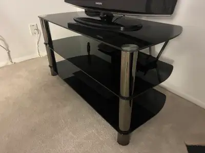 Glass  tv stand BEL4210B, View more