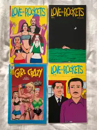 4 Comics: Love and Rockets Los Bros. Hernandez