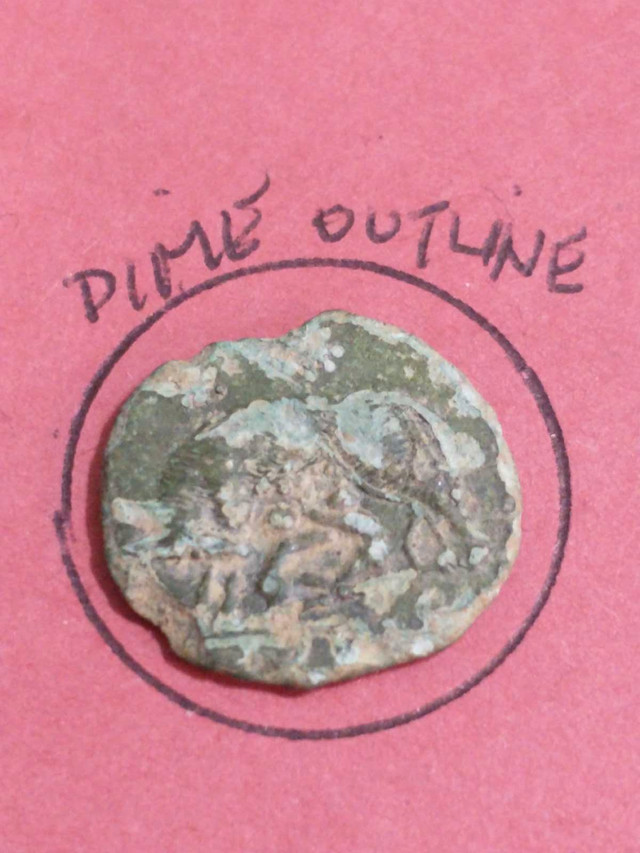 330-346 Rome Commemorative Issue ancient Roman coin in Arts & Collectibles in City of Toronto - Image 2