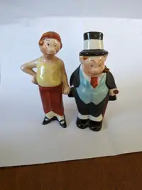 Maggie & Jiggs - 1930's Salt and Pepper shakers