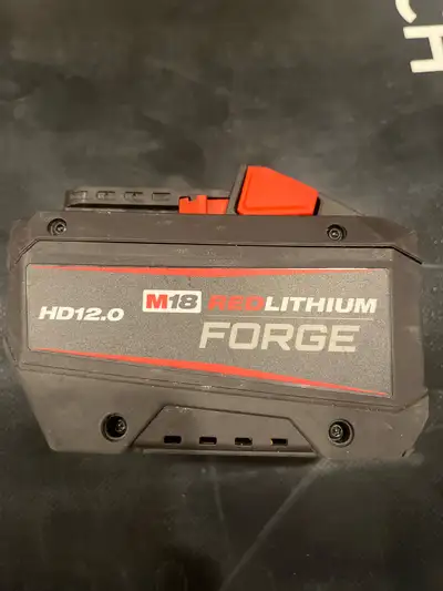 Milwaukee forge 12.0 battery, View more