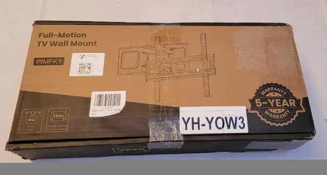 Full Motion TV Wall Mount for 26-65” TVs | Tilts & Swivels in Video & TV Accessories in City of Toronto - Image 5