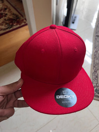 Red Fitted Cap 