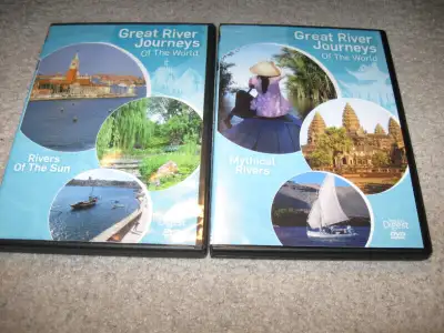 Great River Journeys of the World - 2 dvds for $5- Region Coded, View more
