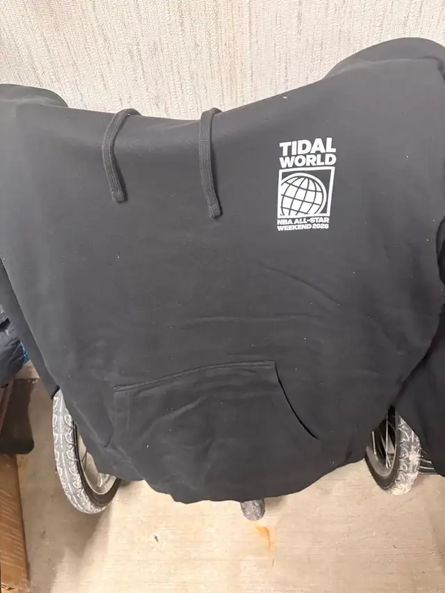 TIDAL League NBA All-Star Weekend 2026 black hoodie in Men's in St. Catharines - Image 5
