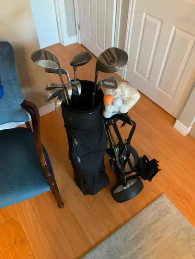 Golf Clubs, Golf Bag, pull golf cart,, View more