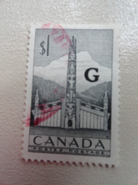 Timbre du Canada usagé de 1951-1953 à 3,75$