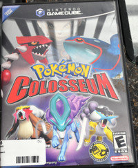 Pokemon Colosseum Gamecube with manual