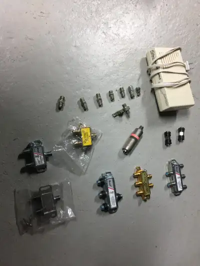 Lot splitter diviseurs 4 3 2 voies adaptateurs coupleurs coaxial, View more