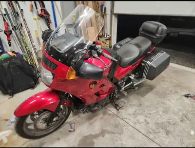 Dependable Concours - goes fast and is comfortable for longer rides, Don't need 2 bikes so letting h...