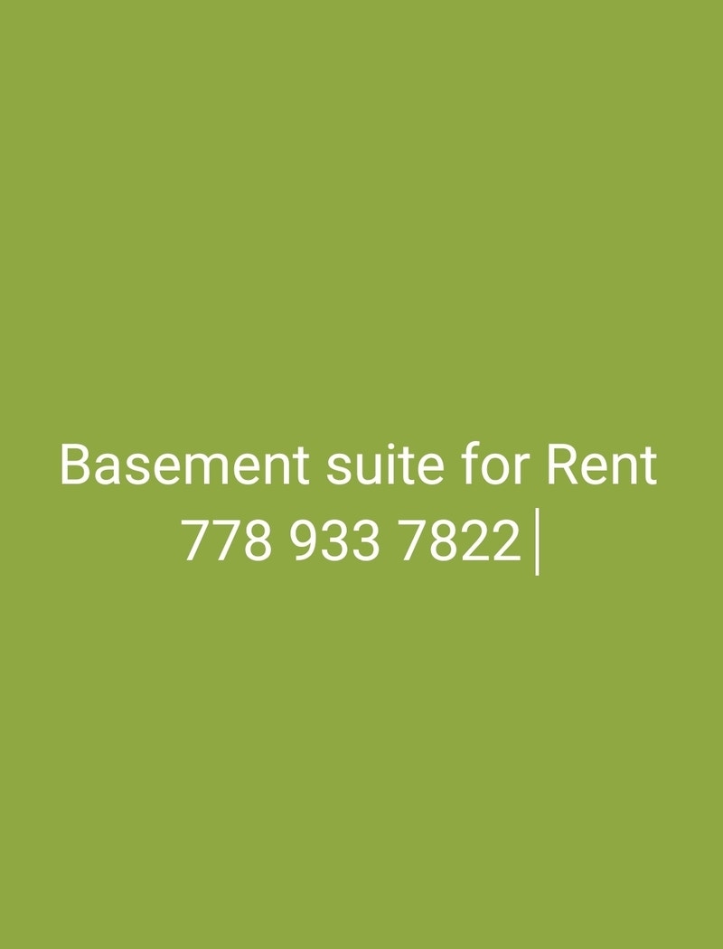 Two bedroom. Basement suite for rent Long Term Rentals Nanaimo Kijiji