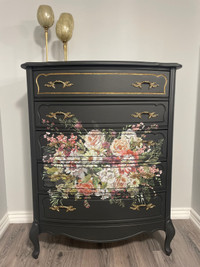Stunning French Provincial Tall Dresser