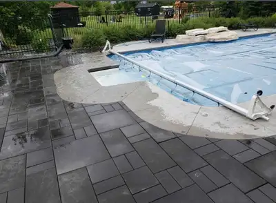 Concrete and Paving stones, View more