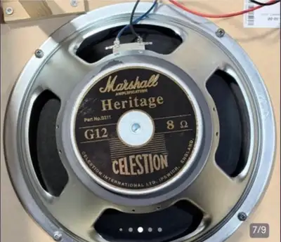  CELESTION MARSHALL HERITAGE G12 – MADE IN ENGLAND , View more