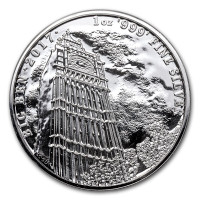 Pièce en argent/silver bullion big ben 2017 1 oz landmarks