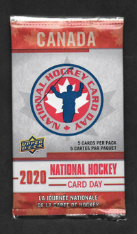 NATIONAL HOCKEY CARD DAY - CANADA 2020 ... pack ... NICK SUZUKI?