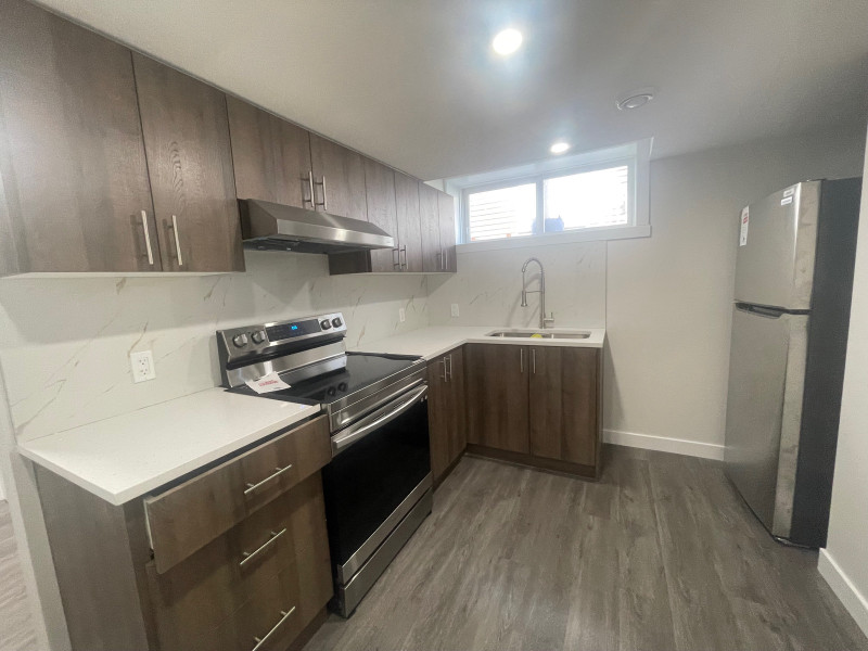 Brand new legal basement for rent in redstone NE Long Term Rentals