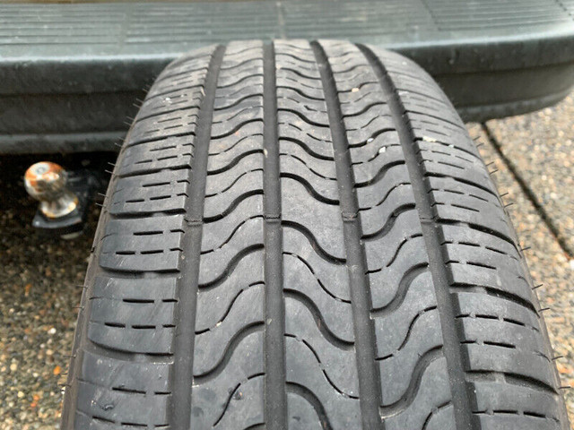 1 X single 225/60/18 M+S Firestone All Season with 65% tread in Tires & Rims in Delta/Surrey/Langley - Image 3