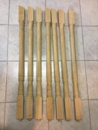 Oak Balusters Spindles 1.75" by 1.75"